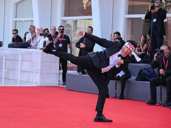 Venice, ITALY: Venice, 82nd Venice International Film Festival 2025 - Evening 10. Red carpet for the film Ri Gua Zhong Tian (The Sun Rises On Us All) - Pictured: Daisuke Tarutani Venice ITALY  - ZUMAp169 20250905_zea_p169_745 Copyright: xSimonexComix