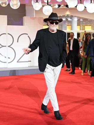 Venice, 82nd Venice International Film Festival 2025 - Evening 10. Red Carpet of the film Francesco De Gregori Nevergreen . In the photo  Copyright: xManuelexMangiarottix xipa-agency.netx xPoolxPhotoxEventsx06x IPA_Agency_IPA64230916