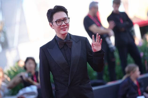 September 5, 2025, Venice, Italy: Chinese actor Feng Shao-feng attends the red carpet of the film The Sun Rises on us all at the 82nd Venice Film. Venice Italy - ZUMAs197 20250905_aaa_s197_116 Copyright: xMarcoxBaradax