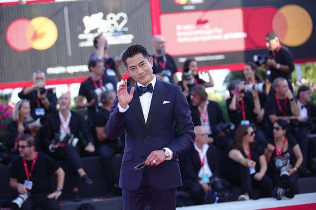 September 5, 2025, Venice, Italy: Chinese producer Ma Shuang attends the red carpet of the film The Sun Rises on us all at the 82nd Venice Film. Venice Italy - ZUMAs197 20250905_aaa_s197_120 Copyright: xMarcoxBaradax