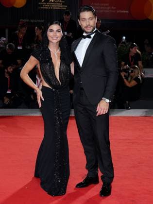 Venice, 82nd Venice International Film Festival 2025 - Evening 10 - Red Carpet for the film Silent Friend Pictured: Teresa Langella, Andrea Dal Corso  Copyright: xAlbertoxTerenghi PoolxPhotoxEventsx06x xipa-agency.netx xPoolxPhotoxEventsx06x IPA_Agency_IPA64236393