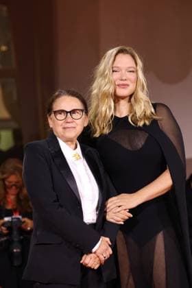 Silent Friend premiere at Venice Film Festival Ildiko Enyedi and LÃ a Seydoux Silent Friend premiere, 82nd Venice International Film Festival, Venice, Italy - 05 September 2025. CAP GOL GOL Venice Italy Copyright: xRickxGold CapitalxPicturesx