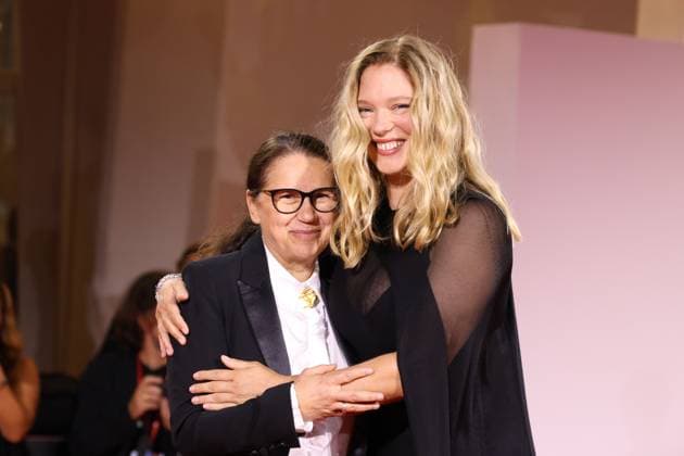Silent Friend premiere at Venice Film Festival Ildiko Enyedi and LÃ a Seydoux Silent Friend premiere, 82nd Venice International Film Festival, Venice, Italy - 05 September 2025. CAP GOL GOL Venice Italy Copyright: xRickxGold CapitalxPicturesx