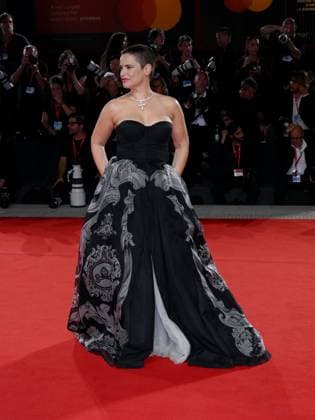 Venice, 82nd Venice International Film Festival 2025 - Evening 10 - Red Carpet for the film Silent Friend Pictured: Silvia Salemi  Copyright: xAlbertoxTerenghi PoolxPhotoxEventsx06x xipa-agency.netx xPoolxPhotoxEventsx06x IPA_Agency_IPA64237506
