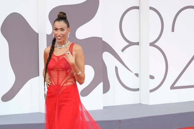 NIna Zilli bei der Verleihung des NuovoIMAIE Venice Award auf der Biennale di Venezia 2025 82. Internationale Filmfestspiele von Venedig im Palazzo del Cinema. Venedig, 05.09.2025