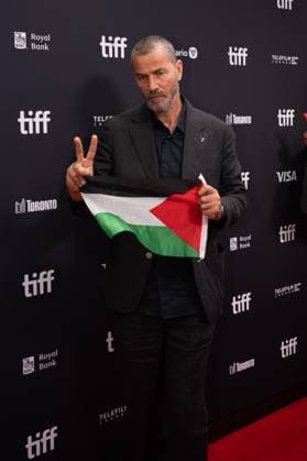 September 5, 2025, Toronto, Ontario, Canada: Saleh Bakri attends the red carpet for the Palestine 36 premiere during the 2025 Toronto International Film Festival at Roy Thomson Hall. on September 5, 2025 in Toronto, Canada. Toronto Canada - ZUMAe321 20250905_zea_e321_008 Copyright: xLeonardoxRamirezx
