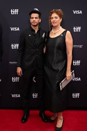 September 5, 2025, Toronto, Ontario, Canada: Director Annemarie Jacir attends the red carpet for the Palestine 36 premiere during the 2025 Toronto International Film Festival at Roy Thomson Hall. on September 5, 2025 in Toronto, Canada. Toronto Canada - ZUMAe321 20250905_zea_e321_012 Copyright: xLeonardoxRamirezx