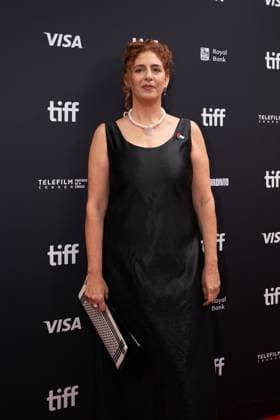 September 5, 2025, Toronto, Ontario, Canada: Director Annemarie Jacir attends the red carpet for the Palestine 36 premiere during the 2025 Toronto International Film Festival at Roy Thomson Hall. on September 5, 2025 in Toronto, Canada. Toronto Canada - ZUMAe321 20250905_zea_e321_052 Copyright: xLeonardoxRamirezx