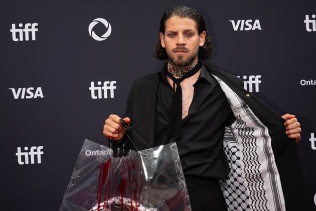 September 5, 2025, Toronto, Ontario, Canada: Karim Daoud Anaya attends the red carpet for the Palestine 36 premiere during the 2025 Toronto International Film Festival at Roy Thomson Hall. on September 5, 2025 in Toronto, Canada. Toronto Canada - ZUMAe321 20250905_zea_e321_059 Copyright: xLeonardoxRamirezx