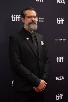 September 5, 2025, Toronto, Ontario, Canada: Ossama Bawardi attends the red carpet for the Palestine 36 premiere during the 2025 Toronto International Film Festival at Roy Thomson Hall. on September 5, 2025 in Toronto, Canada. Toronto Canada - ZUMAe321 20250905_zea_e321_063 Copyright: xLeonardoxRamirezx