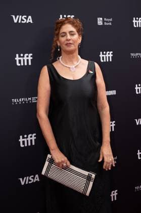 September 5, 2025, Toronto, Ontario, Canada: Director Annemarie Jacir attends the red carpet for the Palestine 36 premiere during the 2025 Toronto International Film Festival at Roy Thomson Hall. on September 5, 2025 in Toronto, Canada. Toronto Canada - ZUMAe321 20250905_zea_e321_072 Copyright: xLeonardoxRamirezx
