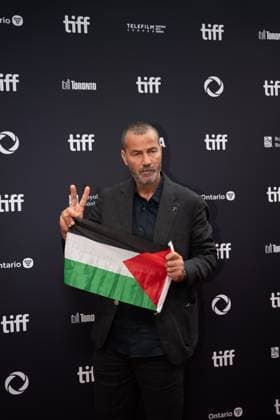 September 5, 2025, Toronto, Ontario, Canada: Saleh Bakri attends the red carpet for the Palestine 36 premiere during the 2025 Toronto International Film Festival at Roy Thomson Hall. on September 5, 2025 in Toronto, Canada. Toronto Canada - ZUMAe321 20250905_zea_e321_081 Copyright: xLeonardoxRamirezx