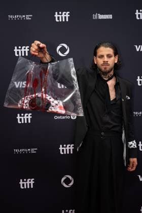 September 5, 2025, Toronto, Ontario, Canada: Karim Daoud Anaya attends the red carpet for the Palestine 36 premiere during the 2025 Toronto International Film Festival at Roy Thomson Hall. on September 5, 2025 in Toronto, Canada. Toronto Canada - ZUMAe321 20250905_zea_e321_087 Copyright: xLeonardoxRamirezx
