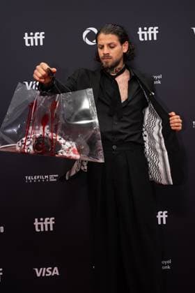 September 5, 2025, Toronto, Ontario, Canada: Karim Daoud Anaya attends the red carpet for the Palestine 36 premiere during the 2025 Toronto International Film Festival at Roy Thomson Hall. on September 5, 2025 in Toronto, Canada. Toronto Canada - ZUMAe321 20250905_zea_e321_088 Copyright: xLeonardoxRamirezx