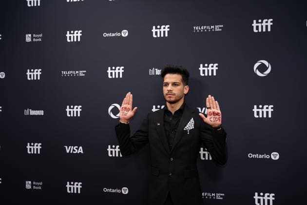September 5, 2025, Toronto, Ontario, Canada: Guest attends the red carpet for the Palestine 36 premiere during the 2025 Toronto International Film Festival at Roy Thomson Hall. on September 5, 2025 in Toronto, Canada. Toronto Canada - ZUMAe321 20250905_zea_e321_093 Copyright: xLeonardoxRamirezx