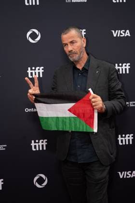 September 5, 2025, Toronto, Ontario, Canada: Saleh Bakri attends the red carpet for the Palestine 36 premiere during the 2025 Toronto International Film Festival at Roy Thomson Hall. on September 5, 2025 in Toronto, Canada. Toronto Canada - ZUMAe321 20250905_zea_e321_094 Copyright: xLeonardoxRamirezx