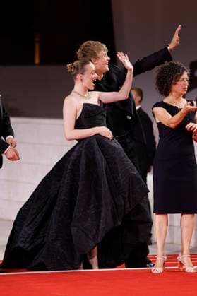 Luna Wedler und Enzo Brumm bei der Premiere des Kinofilms Silent Friend Stille Freundin auf der Biennale di Venezia 2025 82. Internationale Filmfestspiele von Venedig im Palazzo del Cinema. Venedig, 05.09.2025