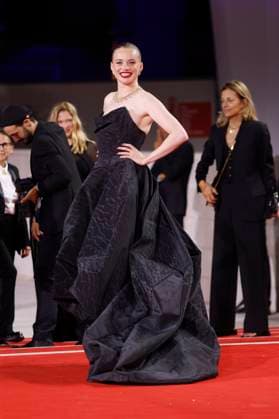 Luna Wedler bei der Premiere des Kinofilms Silent Friend Stille Freundin auf der Biennale di Venezia 2025 82. Internationale Filmfestspiele von Venedig im Palazzo del Cinema. Venedig, 05.09.2025