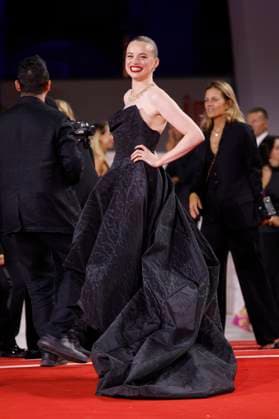 Luna Wedler bei der Premiere des Kinofilms Silent Friend Stille Freundin auf der Biennale di Venezia 2025 82. Internationale Filmfestspiele von Venedig im Palazzo del Cinema. Venedig, 05.09.2025