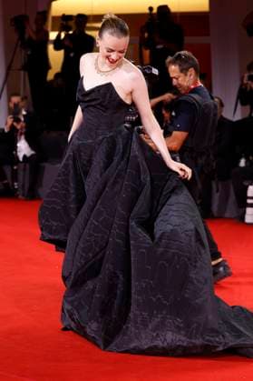 Luna Wedler bei der Premiere des Kinofilms Silent Friend Stille Freundin auf der Biennale di Venezia 2025 82. Internationale Filmfestspiele von Venedig im Palazzo del Cinema. Venedig, 05.09.2025