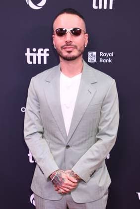 TORONTO, CA - SEPTEMBER 05: J Balvin at the Little Lorraine Red Carpet during the 2025 Toronto International Film Festival at Roy Thomson Hall on September 05, 2025 in Toronto, Canada. Copyright: xMediaPunchx