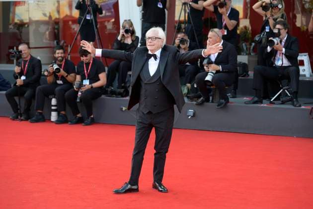 The sun rises on us all red carpet in Venice Lido - 05 Sep 2025 Nino D Angelo attends The sun rises on us all red carpet during the 82nd Venice Film Festival at Palazzo del Cinema. Venice Lido Italy Copyright: xMarioxCartellix xSOPAxImagesx _DSC7003