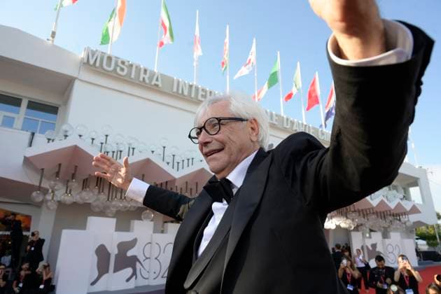 The sun rises on us all red carpet in Venice Lido - 05 Sep 2025 Nino D Angelo attends The sun rises on us all red carpet during the 82nd Venice Film Festival at Palazzo del Cinema. Venice Lido Italy Copyright: xMarioxCartellix xSOPAxImagesx _DSC7062