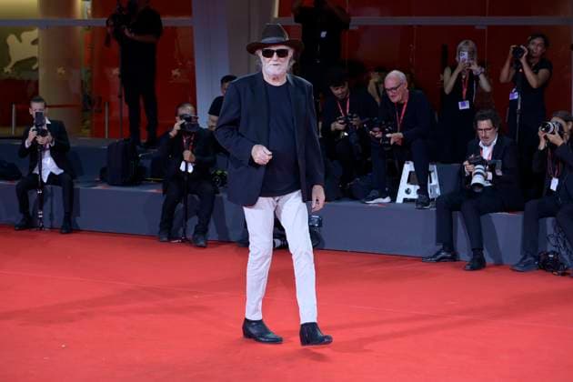 Silent friend red carpet in Venice Lido, Italy - 05 Sep 2025 Francesco De Gregori attends the Silent friend red carpet during the 82nd Venice Film Festival at Palazzo del Cinema. Venice Lido Italy Copyright: xMarioxCartellix xSOPAxImagesx _DSC7437