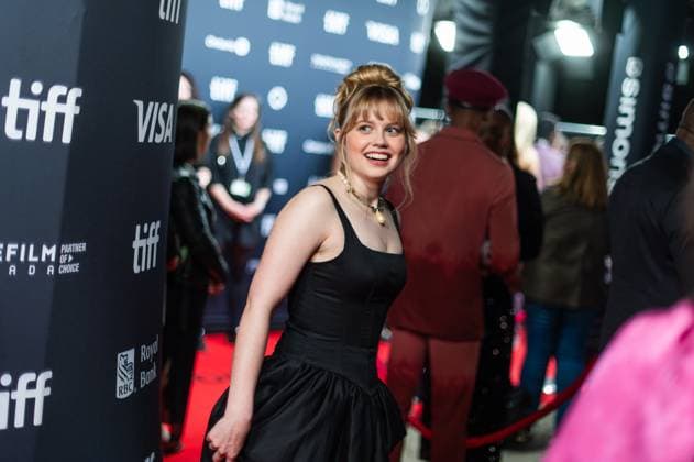 September 5, 2025, Toronto, On, Canada: Angourie Rice arrives on the red carpet for Steal Away at the Toronto International Film Festival in Toronto on Friday, September 5, 2025. Toronto Canada  - ZUMAc35_ 20250905_zaf_c35_117 Copyright: xLauraxProctorx