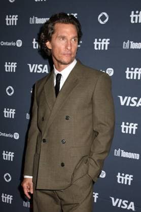 TORONTO, CA - SEPTEMBER 05: Matthew McConaughey at the premiere of The Lost Bus during the 2025 Toronto International Film Festival at Princess of Wales Theatre on September 05, 2025 in Toronto, Canada. Copyright: xMediaPunchx