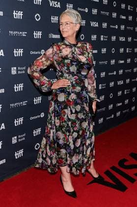 September 5, 2025, Toronto, On, Canada: Jamie Lee Curtis is photographed on the red carpet for the film The Lost Bus during the Toronto International Film Festival in Toronto, on Friday, Sept. 5, 2025. Toronto Canada  - ZUMAc35_ 20250905_zaf_c35_145 Copyright: xSammyxKoganx