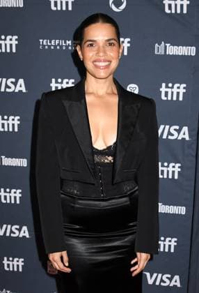 TORONTO, CA - SEPTEMBER 05: America Ferrera at the premiere of The Lost Bus during the 2025 Toronto International Film Festival at Princess of Wales Theatre on September 05, 2025 in Toronto, Canada. Copyright: xMediaPunchx