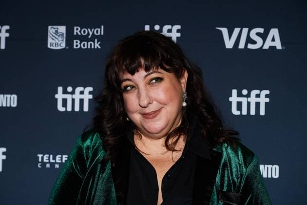 September 5, 2025, Toronto, On, Canada: Ashlie Atkinson is photographed on the red carpet for the film The Lost Bus during the Toronto International Film Festival in Toronto, on Friday, Sept. 5, 2025. Toronto Canada  - ZUMAc35_ 20250905_zaf_c35_163 Copyright: xSammyxKoganx