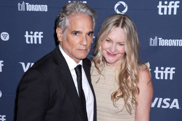 2025 Toronto International Film Festival - The Lost Bus TORONTO, CANADA - SEPTEMBER 5 : Yul Vazquez (L) and Linda Larkin (R) attend the premiere of ‘The Lost Bus’ during the 2025 Toronto International Film Festival at Princess of Wales Theatre in Toronto, Ontario, Canada on September 5, 2025. Mert Alper Dervis Anadolu Ontario Canada. Editorial use only. Please get in touch for any other usage.  Copyright: x2025xAnadoluxMertxAlperxDervisx