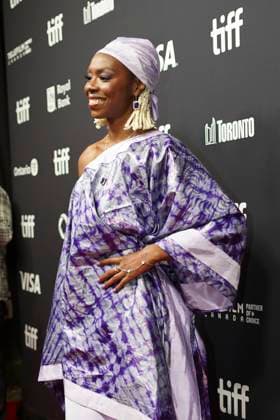 September 5, 2025, Toronto, Ontario, Canada: Gloria Mampuya attends the red carpet for the Ã¢â‚¬ËœSteal AwayÃ¢â‚¬â ¢ premiere during the 2025 Toronto International Film Festival at Royal Alexandra Theatre. on September 5, 2025 in Toronto, Canada. Toronto Canada - ZUMAe321 20250905_zea_e321_227 Copyright: xLeonardoxRamirezx