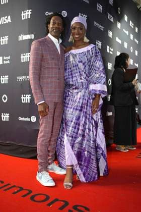 September 5, 2025, Toronto, Ontario, Canada: Gloria Mampuya and Arnold Pinnock attend the red carpet for the Ã¢â‚¬ËœSteal AwayÃ¢â‚¬â ¢ premiere during the 2025 Toronto International Film Festival at Royal Alexandra Theatre. on September 5, 2025 in Toronto, Canada. Toronto Canada - ZUMAe321 20250905_zea_e321_206 Copyright: xLeonardoxRamirezx