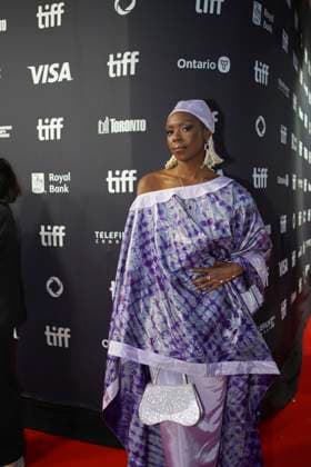 September 5, 2025, Toronto, Ontario, Canada: Gloria Mampuya attends the red carpet for the Ã¢â‚¬ËœSteal AwayÃ¢â‚¬â ¢ premiere during the 2025 Toronto International Film Festival at Royal Alexandra Theatre. on September 5, 2025 in Toronto, Canada. Toronto Canada - ZUMAe321 20250905_zea_e321_228 Copyright: xLeonardoxRamirezx