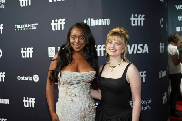 September 5, 2025, Toronto, Ontario, Canada: (L-R) Mallori Johnson and Angourie Rice attend the red carpet for the Ã¢â‚¬ËœSteal AwayÃ¢â‚¬â ¢ premiere during the 2025 Toronto International Film Festival at Royal Alexandra Theatre. on September 5, 2025 in Toronto, Canada. Toronto Canada - ZUMAe321 20250905_zea_e321_266 Copyright: xLeonardoxRamirezx