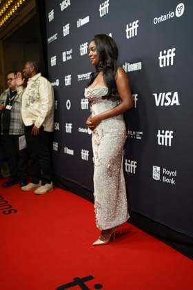 September 5, 2025, Toronto, Ontario, Canada: Mallori Johnson attends the red carpet for the Ã¢â‚¬ËœSteal AwayÃ¢â‚¬â ¢ premiere during the 2025 Toronto International Film Festival at Royal Alexandra Theatre. on September 5, 2025 in Toronto, Canada. Toronto Canada - ZUMAe321 20250905_zea_e321_336 Copyright: xLeonardoxRamirezx