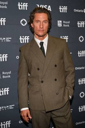 Toronto The Lost Bus Screening Matthew McConaughey attending the screening of the movie The Lost Bus ahead of Toronto International Film Festival in Toronto, Canada on September 5, 2025. Photo by Julien Reynaud APS-Medias ABACAPRESS.COM Toronto Canada  Copyright: xReynaudxJulien APS-Medias ABACAx