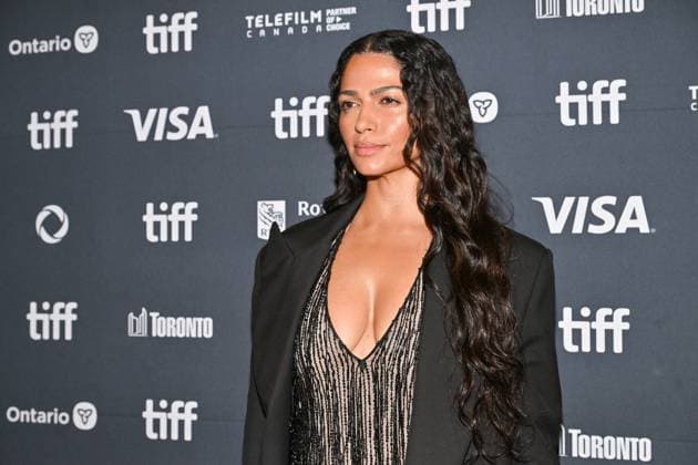 Toronto The Lost Bus Screening Camilla Alves attending the screening of the movie The Lost Bus ahead of Toronto International Film Festival in Toronto, Canada on September 5, 2025. Photo by Julien Reynaud APS-Medias ABACAPRESS.COM Toronto Canada  Copyright: xReynaudxJulien APS-Medias ABACAx