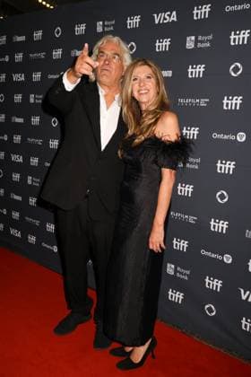 50th Toronto International Film Festival Red carpet of the film The lost bus Paul Greengrass and his wife 448376 2025 09 05 Toronto Canada  Copyright: xIsabellexVautierx xStarfacex STAR_448376_038