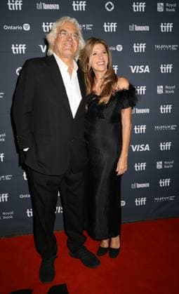 50th Toronto International Film Festival Red carpet of the film The lost bus Paul Greengrass and his wife 448376 2025 09 05 Toronto Canada  Copyright: xIsabellexVautierx xStarfacex STAR_448376_045
