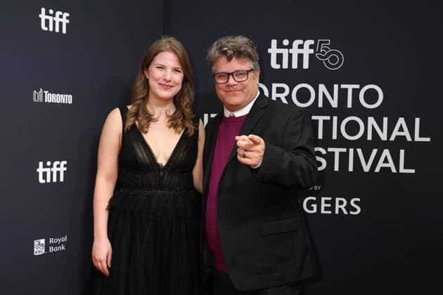 50th Toronto International Film Festival Red carpet of the film Little Lorraine Sean Astin and his wife Christine Harrell 448376 2025 09 05 Toronto Canada  Copyright: xIsabellexVautierx xStarfacex STAR_448376_130