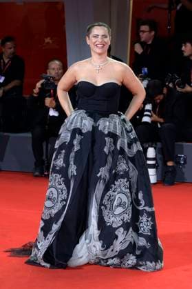 Silvia Salemi bei der Premiere des Dokumentarfilms Piero PelÃ¹. Rumore dentro Noise inside. Don t Call Me a Rock Star auf der Biennale di Venezia 2025 82. Internationale Filmfestspiele von Venedig im Palazzo del Cinema. Venedig, 05.09.2025