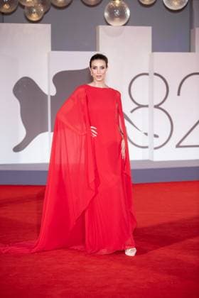 82nd Venice Film Festival Red carpet of the movie -Silent friend- Palazzo del Cinema - Venice Lido, Italy Giada Folcia 82nd Venice Film Festival Red carpet of the movie -Silent friend- Palazzo del Cinema - Venice Lido, Italy 5th September 2025  Copyright: xSGPx
