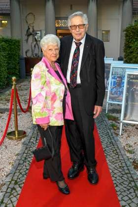 abb Reni Laur und Otfried Laur zu Gast bei der Theater Premiere von Der eingebildet Kranke am 90.Geburtstag von Dieter Hallervorden im Schlosspark Theater 05.09.2025 in Berlin Berlin Deutschland