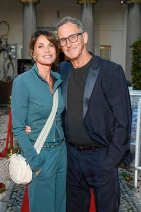 abb Anja Kling und Mann Wolfram Becker zu Gast bei der Theater Premiere von Der eingebildet Kranke am 90.Geburtstag von Dieter Hallervorden im Schlosspark Theater 05.09.2025 in Berlin Berlin Deutschland
