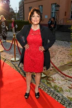 abb Simone Rethel-Heesters Schauspielerin zu Gast bei der Theater Premiere von Der eingebildet Kranke am 90.Geburtstag von Dieter Hallervorden im Schlosspark Theater 05.09.2025 in Berlin Berlin Deutschland