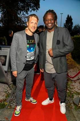 abb Oliver Pocher und Mola Adebisi zu Gast bei der Theater Premiere von Der eingebildet Kranke am 90.Geburtstag von Dieter Hallervorden im Schlosspark Theater 05.09.2025 in Berlin Berlin Deutschland